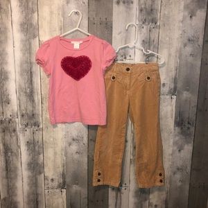 Janie and Jack 4T outfit